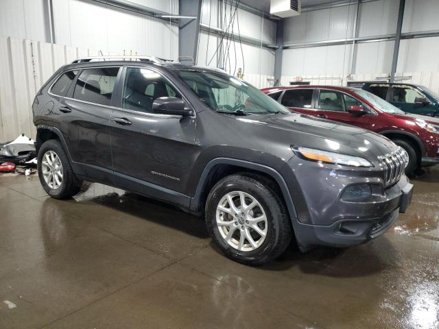 1C4PJMCS8EW285454 - 2014 JEEP CHEROKEE LATITUDE GRAY photo 4