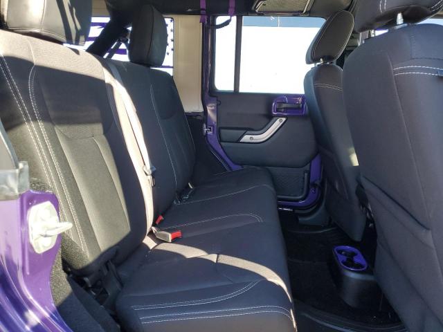 1C4HJWEGXJL900798 - 2018 JEEP WRANGLER U SAHARA Մանուշակագույն լուսանկար 10