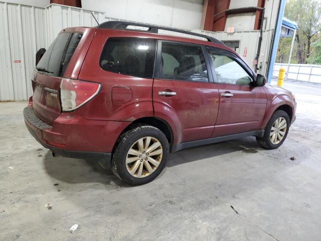 JF2SHADC2DH442976 - 2013 SUBARU FORESTER 2.5X PREMIUM BURGUNDY photo 3