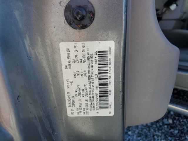 3D7KR28C25G829282 - 2005 DODGE RAM 2500 ST 灰色 照片 12