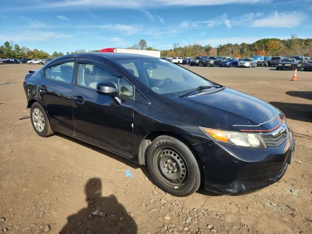 19XFB2F50CE354454 - 2012 HONDA CIVIC LX BLUE photo 4