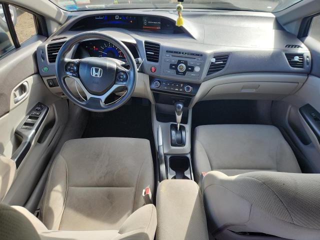 19XFB2F50CE354454 - 2012 HONDA CIVIC LX BLUE photo 8