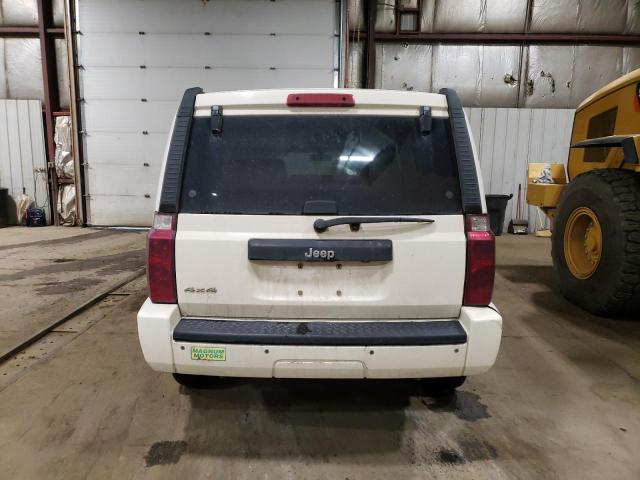 1J4RG4GKXAC140729 - 2010 JEEP COMPASS SPORT WHITE photo 6