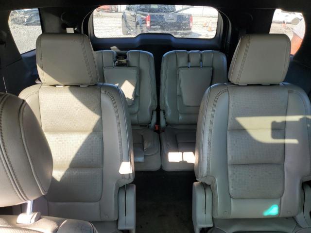 1FMHK8F80BGA72332 - 2011 FORD EXPLORER LIMITED Արծաթագույն լուսանկար 10