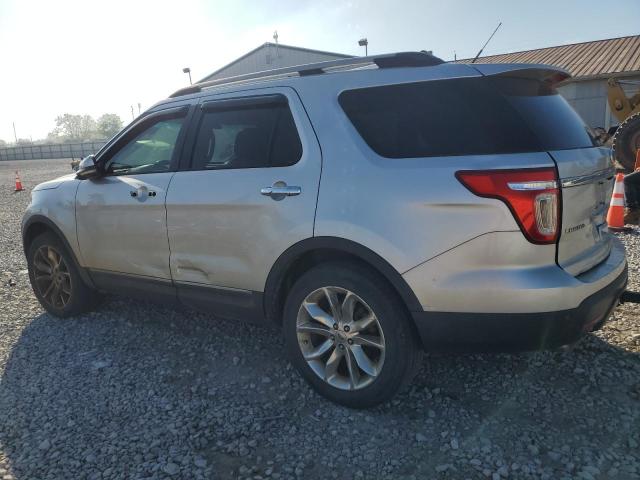 1FMHK8F80BGA72332 - 2011 FORD EXPLORER LIMITED Արծաթագույն լուսանկար 2