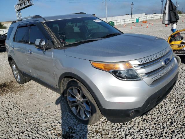 1FMHK8F80BGA72332 - 2011 FORD EXPLORER LIMITED Արծաթագույն լուսանկար 4