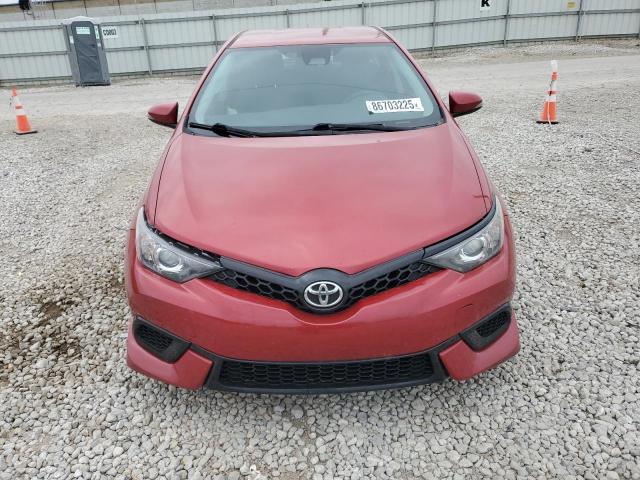 JTNKARJE7JJ553059 - 2018 TOYOTA COROLLA IM Կարմիր լուսանկար 5