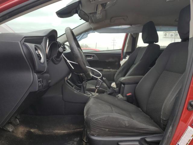 JTNKARJE7JJ553059 - 2018 TOYOTA COROLLA IM Կարմիր լուսանկար 7