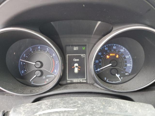 JTNKARJE7JJ553059 - 2018 TOYOTA COROLLA IM Կարմիր լուսանկար 9