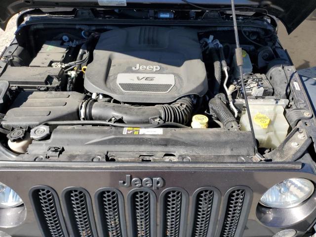 1C4BJWDG4GL328966 - 2016 JEEP WRANGLER U SPORT Gris foto 12