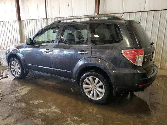 JF2SHADCXCH430265 - 2012 SUBARU FORESTER 2.5X PREMIUM GRAY photo 2