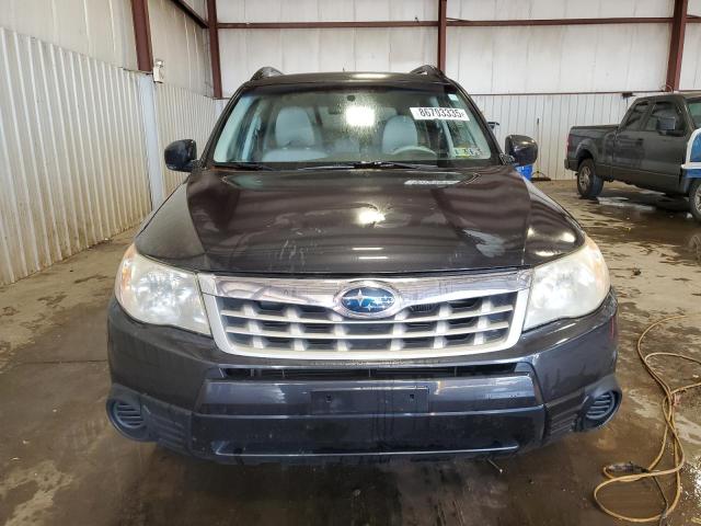 JF2SHADCXCH430265 - 2012 SUBARU FORESTER 2.5X PREMIUM GRAY photo 5