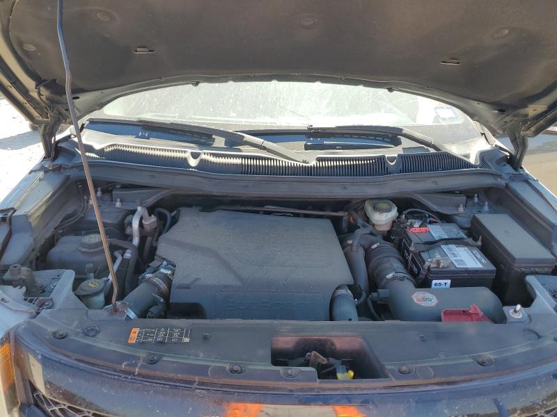 1FM5K8GT8FGA91240 - 2015 FORD EXPLORER SPORT GRAY photo 11