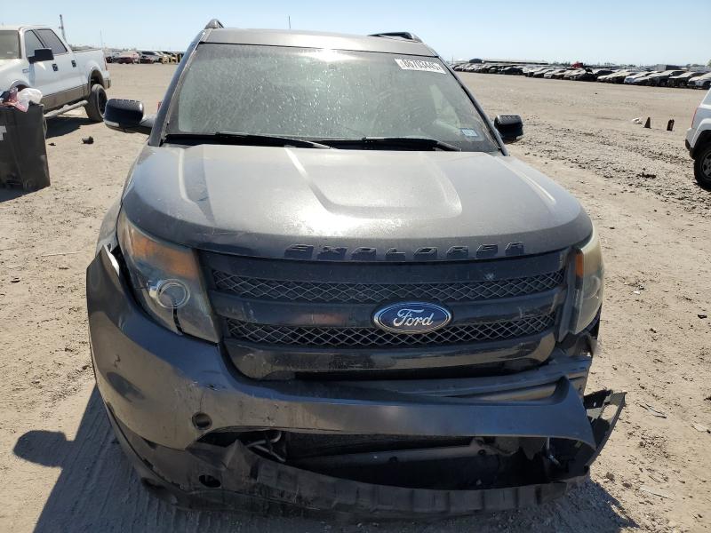 1FM5K8GT8FGA91240 - 2015 FORD EXPLORER SPORT GRAY photo 5