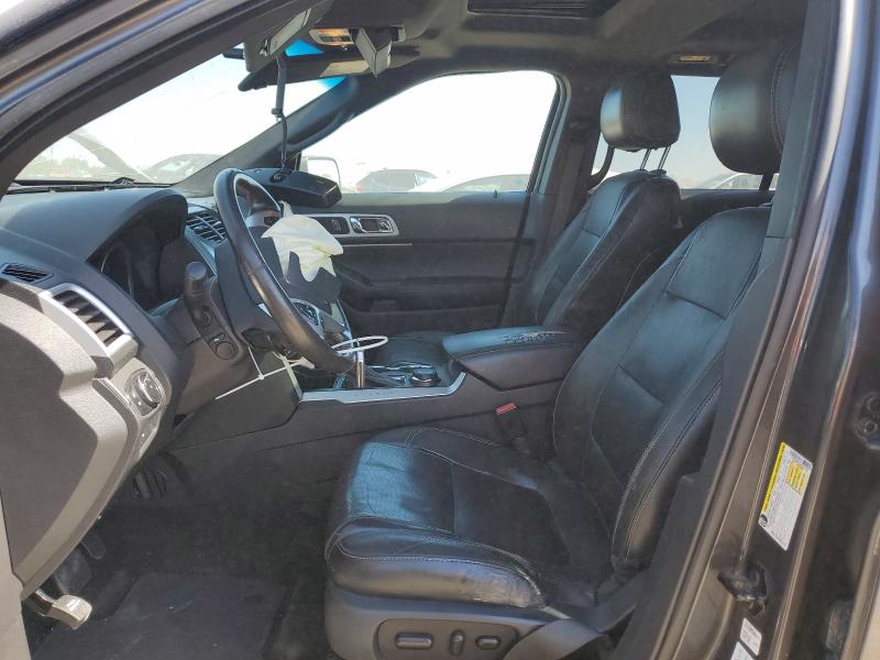 1FM5K8GT8FGA91240 - 2015 FORD EXPLORER SPORT GRAY photo 7