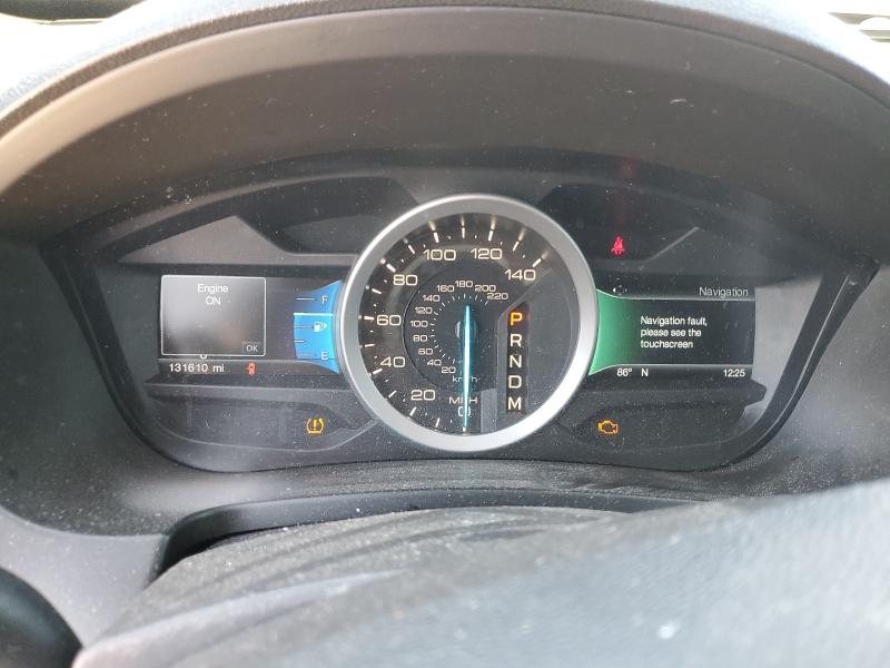 1FM5K8GT8FGA91240 - 2015 FORD EXPLORER SPORT GRAY photo 9