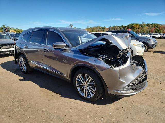 5J8YE1H8XNL008375 - 2022 ACURA MDX ADVANCE GRAY photo 4