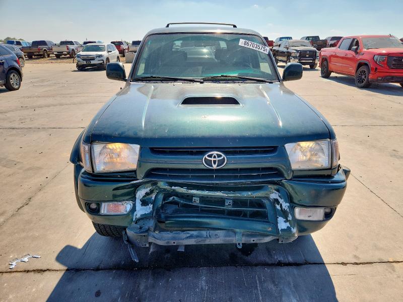 JT3GN86R010187363 - 2001 TOYOTA 4RUNNER SR5 Жасыл фото 5