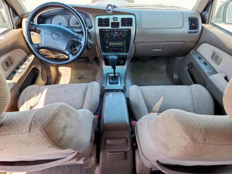 JT3GN86R010187363 - 2001 TOYOTA 4RUNNER SR5 Жасыл фото 8