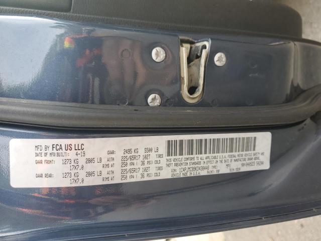 1C4PJMCB9KD438446 - 2019 JEEP CHEROKEE LATITUDE 蓝色 照片 14