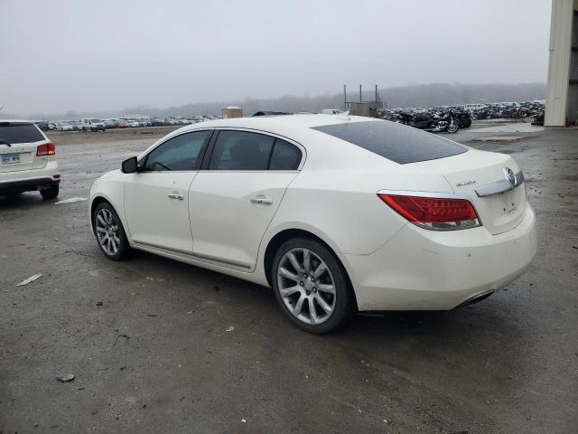1G4GE5EV1AF304790 - 2010 BUICK LACROSSE CXS WHITE photo 2