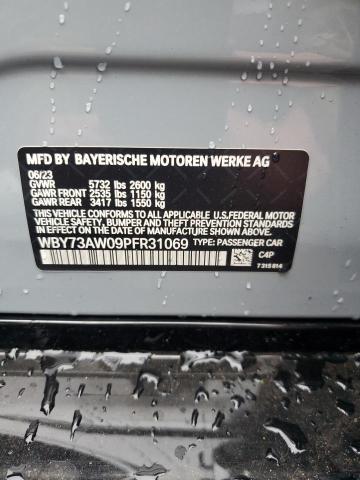 WBY73AW09PFR31069 - 2023 BMW I4 EDRIVE 40 SILVER photo 13