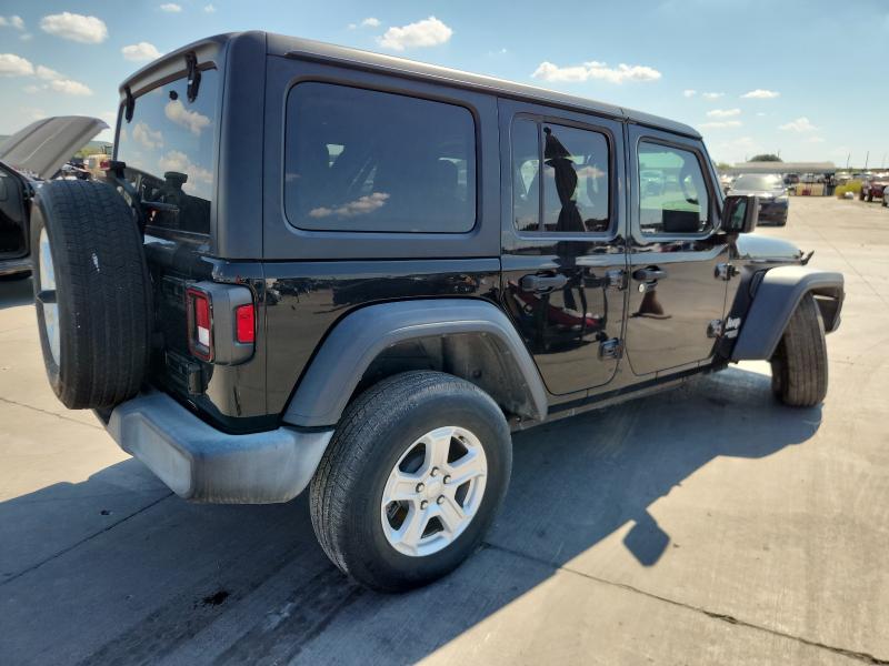 1C4HJXDG9KW556906 - 2019 JEEP WRANGLER U SPORT 黑色 照片 3