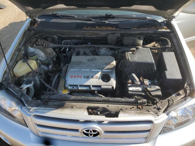 JTEGP21A740037089 - 2004 TOYOTA HIGHLANDER BASE SILVER photo 11