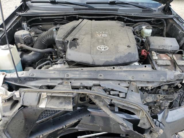 3TMJU4GN4CM126140 - 2012 TOYOTA TACOMA DOUBLE CAB PRERUNNER GRAY photo 11