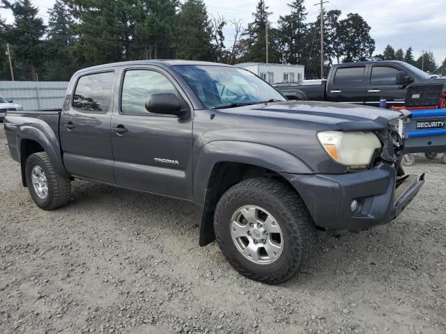 3TMJU4GN4CM126140 - 2012 TOYOTA TACOMA DOUBLE CAB PRERUNNER GRAY photo 4