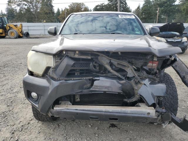 3TMJU4GN4CM126140 - 2012 TOYOTA TACOMA DOUBLE CAB PRERUNNER GRAY photo 5