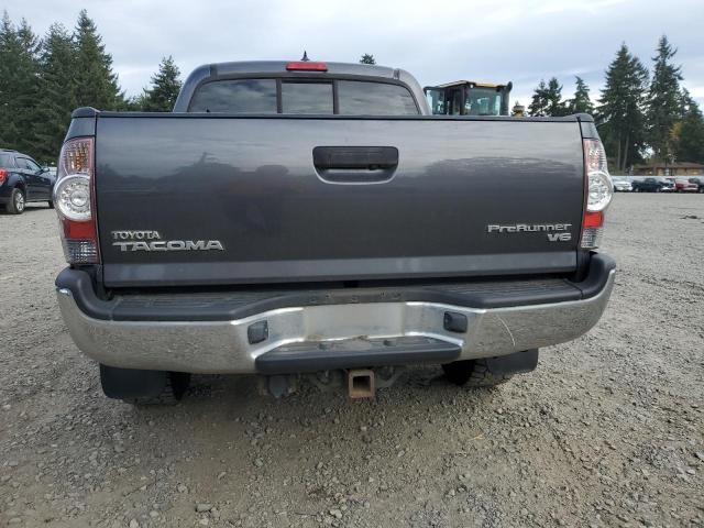 3TMJU4GN4CM126140 - 2012 TOYOTA TACOMA DOUBLE CAB PRERUNNER GRAY photo 6