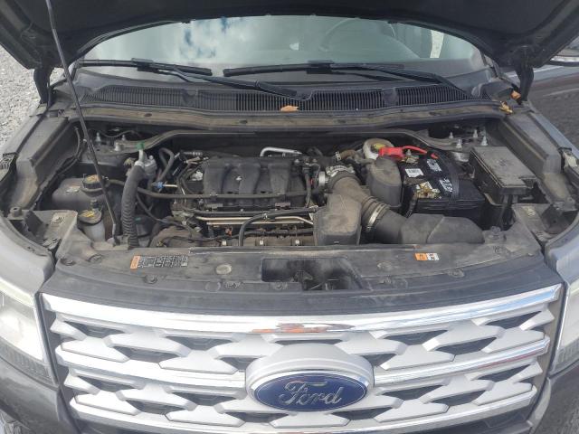 1FM5K8D81JGC82328 - 2018 FORD EXPLORER XLT Gris foto 12