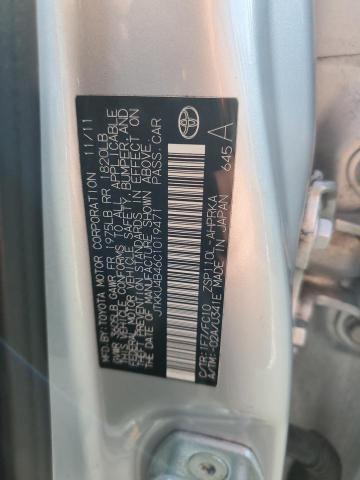 JTKKU4B46C1019471 - 2012 TOYOTA SCION XD SILVER photo 24