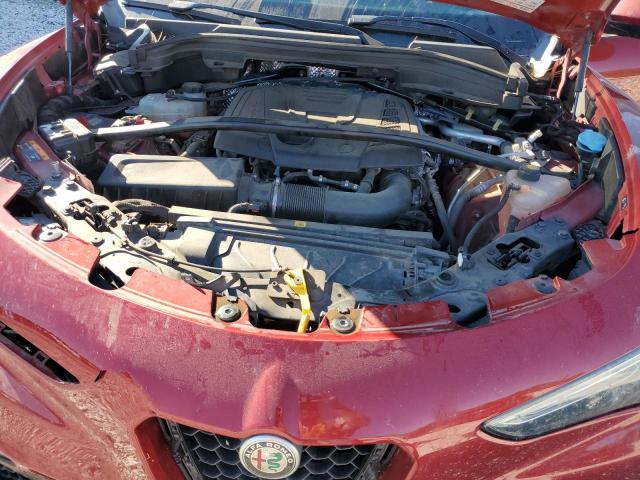 ZASFAKBN9J7B76086 - 2018 ALFA ROMEO STELVIO TI RED photo 12