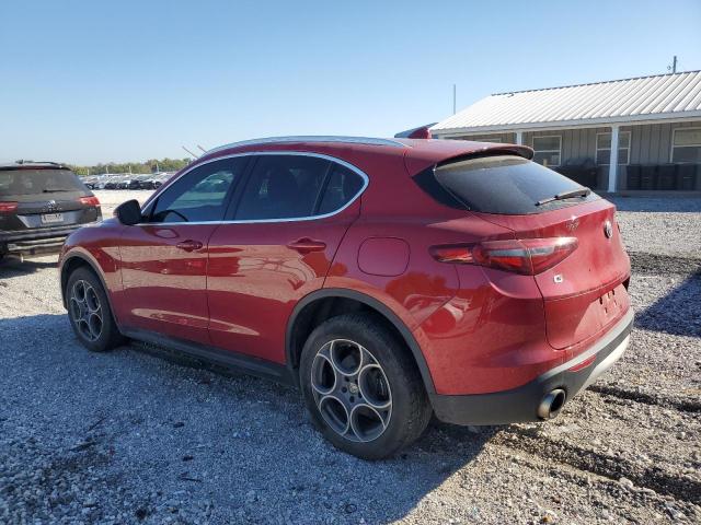 ZASFAKBN9J7B76086 - 2018 ALFA ROMEO STELVIO TI RED photo 2