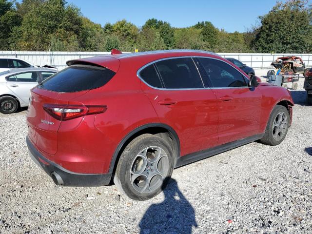 ZASFAKBN9J7B76086 - 2018 ALFA ROMEO STELVIO TI RED photo 3