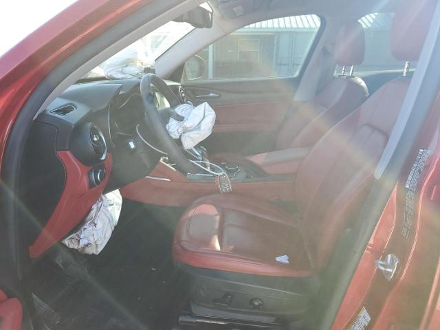 ZASFAKBN9J7B76086 - 2018 ALFA ROMEO STELVIO TI RED photo 7