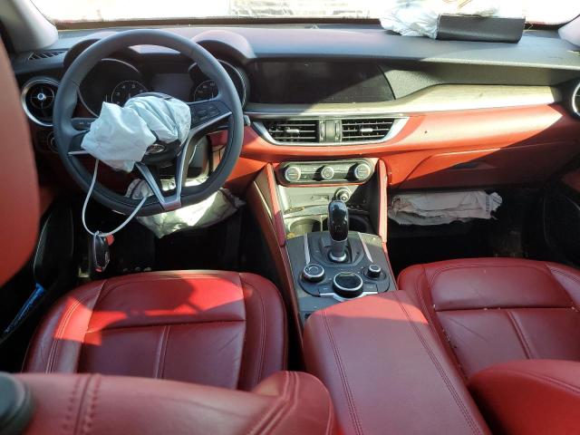 ZASFAKBN9J7B76086 - 2018 ALFA ROMEO STELVIO TI RED photo 8