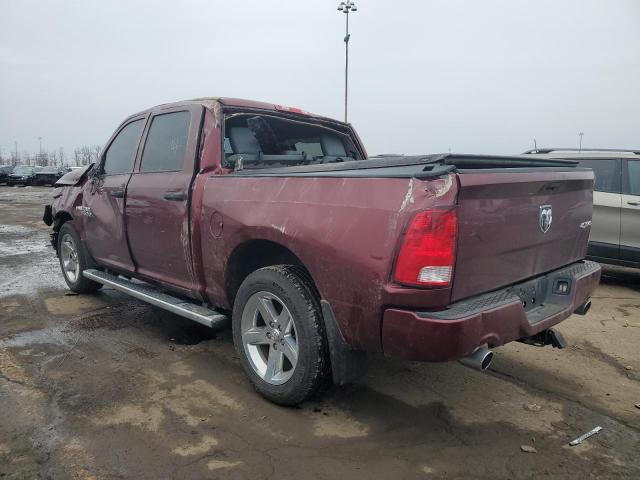 3C6RR7KT2HG605147 - 2017 RAM 1500 ST BURGUNDY photo 2