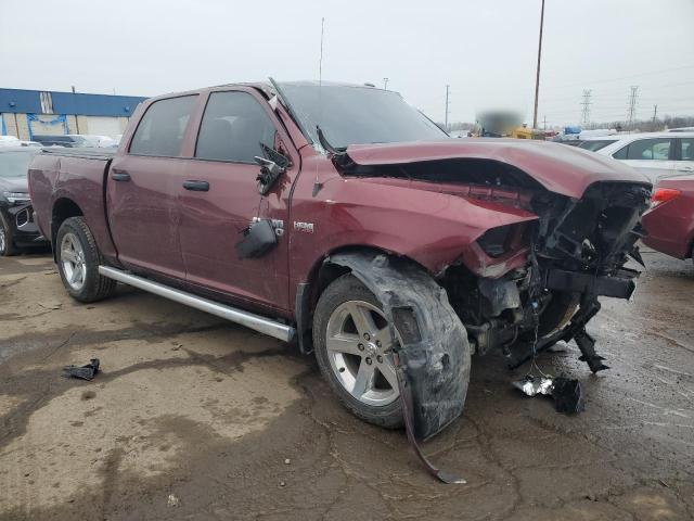 3C6RR7KT2HG605147 - 2017 RAM 1500 ST BURGUNDY photo 4