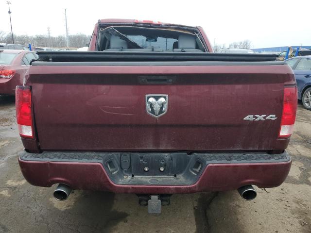 3C6RR7KT2HG605147 - 2017 RAM 1500 ST BURGUNDY photo 6