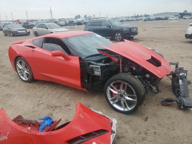 1G1YA2D73F5118809 - 2015 CHEVROLET CORVETTE STINGRAY 1LT RED photo 4