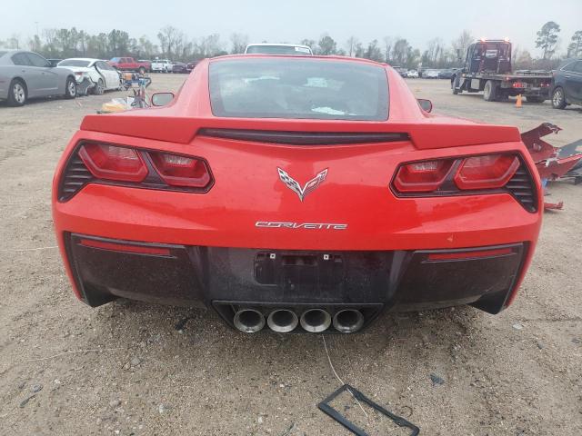 1G1YA2D73F5118809 - 2015 CHEVROLET CORVETTE STINGRAY 1LT RED photo 6