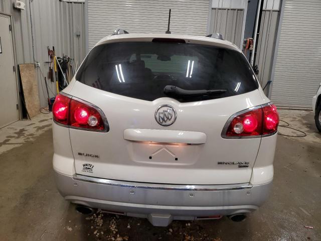 5GAEV23788J136380 - 2008 BUICK ENCLAVE CXL WHITE photo 6