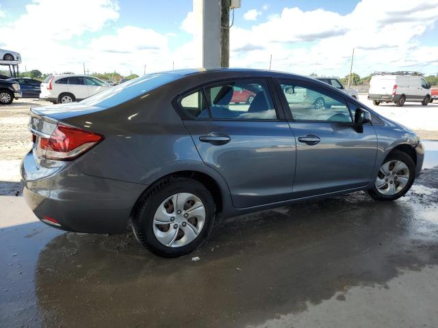 19XFB2F55DE063174 - 2013 HONDA CIVIC LX GRAY photo 3