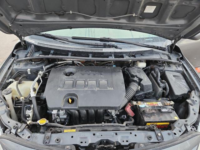2T1BU4EE7BC585239 - 2011 TOYOTA COROLLA BASE CHARCOAL photo 11