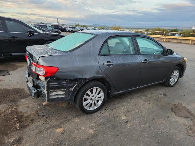 2T1BU4EE7BC585239 - 2011 TOYOTA COROLLA BASE CHARCOAL photo 3
