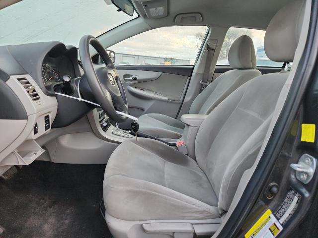 2T1BU4EE7BC585239 - 2011 TOYOTA COROLLA BASE CHARCOAL photo 7