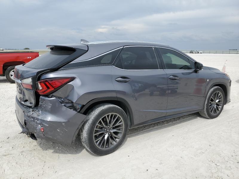 2T2BZMCA5KC179490 - 2019 LEXUS RX 350 BASE Grau Foto 3
